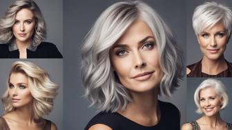 Die 12 besten Frisuren für graue Haare: Stilvolle Inspiration für jeden Typ