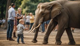 Elefantenbulle im Zoopark Erfurt zur Welt gekommen