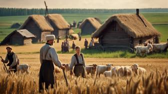 Großbauer im zaristischen Russland: Einblick in Leben und Einfluss der Kulaken