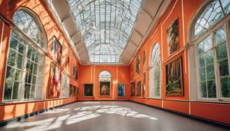 In der Orangerie Gera können Besucher mit einer hochmodernen Installation in die neue Welt von Otto Dix eintauchen